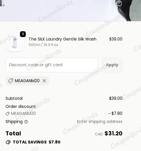 20% nodpod Promo Code Verification Screenshot