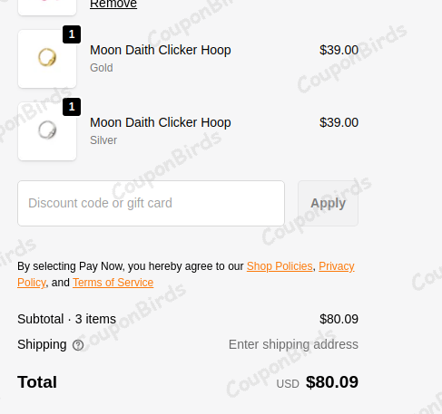 10% Cords Club Promo Code Verification Screenshot