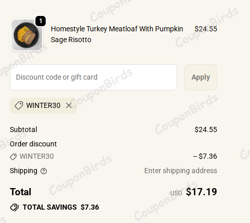 30% Paleo On The Go Promo Code Verification Screenshot