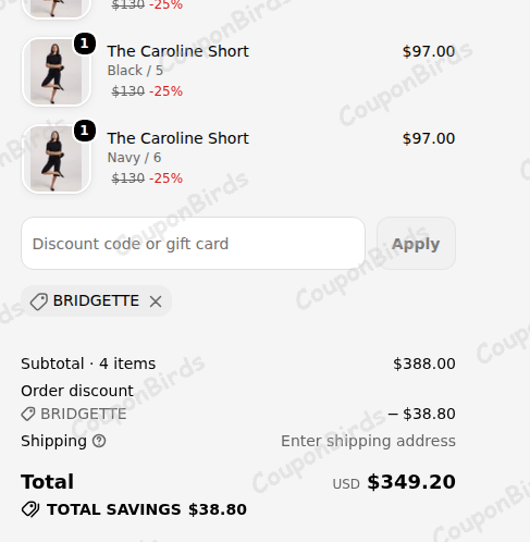 10% Bleusalt Promo Code Verification Screenshot
