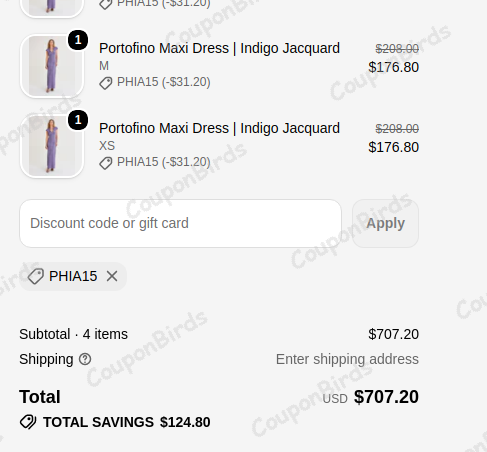 15% Rumored Promo Code Verification Screenshot