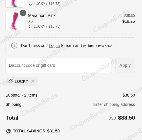 58% PRO Compression Promo Code Verification Screenshot