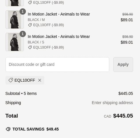 10% Kerrits Promo Code Verification Screenshot