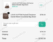 $25 Dallas Designer Handbags Promo Code Verification Screenshot