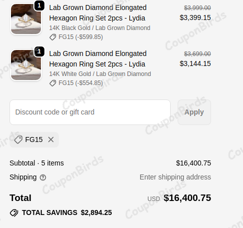 15% Felicegals Promo Code Verification Screenshot