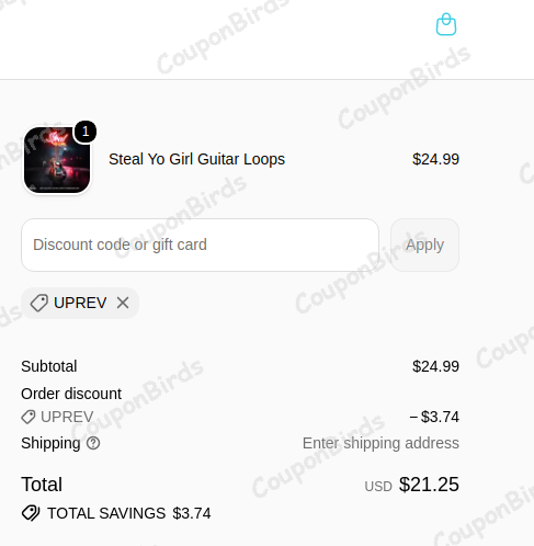 15% Modern Producers Promo Code Verification Screenshot