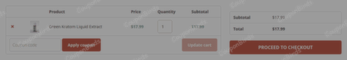 15% Kratora Promo Code Verification Screenshot