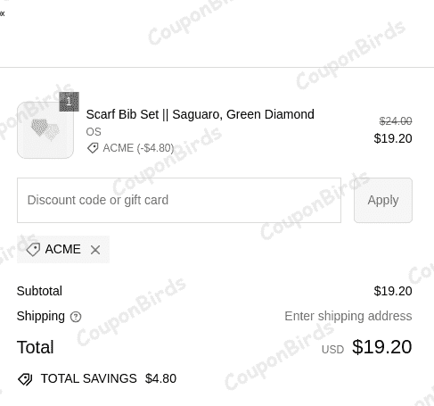 20% Rylee And Cru Promo Code Verification Screenshot