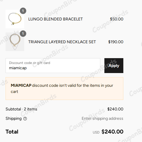 $38 Artizan Joyeria Promo Code Verification Screenshot