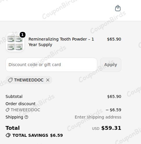 10% Living Well with Dr. Michelle Promo Code Verification Screenshot