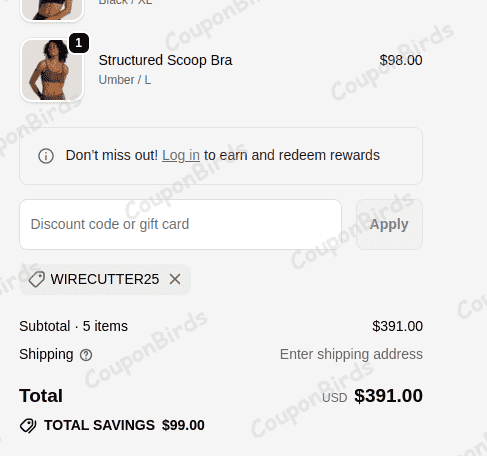 20% Evelyn & Bobbie Promo Code Verification Screenshot