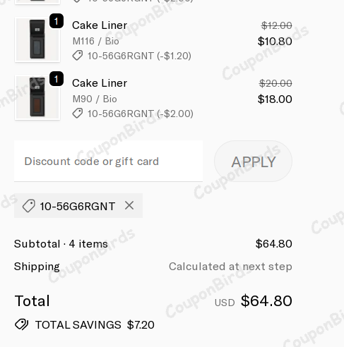 10% Mob Beauty Promo Code Verification Screenshot