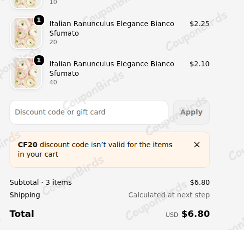 20% DutchGrown Promo Code Verification Screenshot