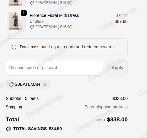 20% Bohme Promo Code Verification Screenshot