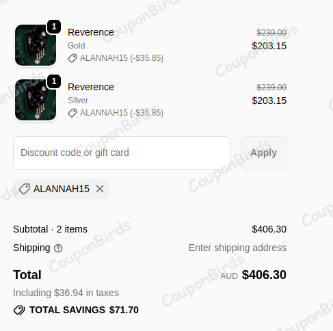 15% IMBER Promo Code Verification Screenshot