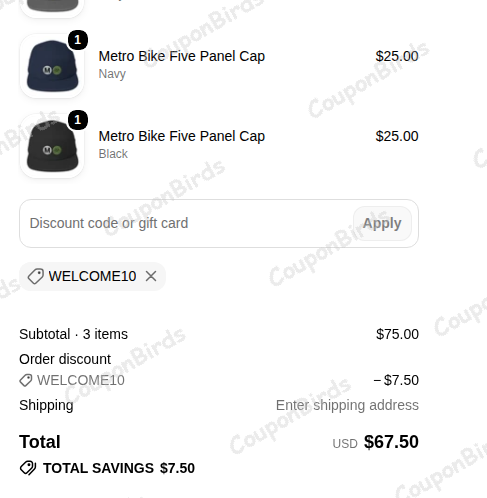 10% LA Metro Promo Code Verification Screenshot