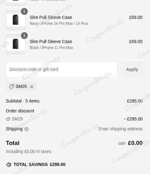 25% Harber London Promo Code Verification Screenshot