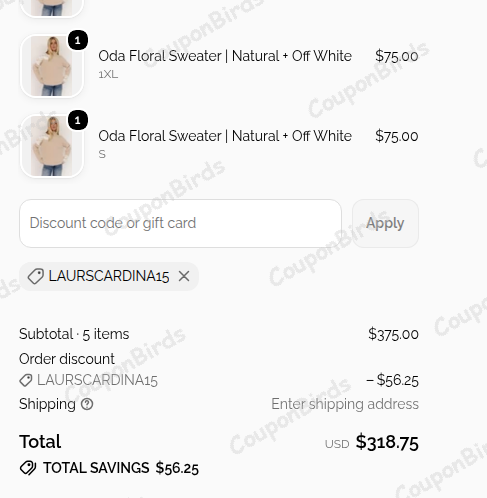 15% Baltic Born Promo Code Verification Screenshot