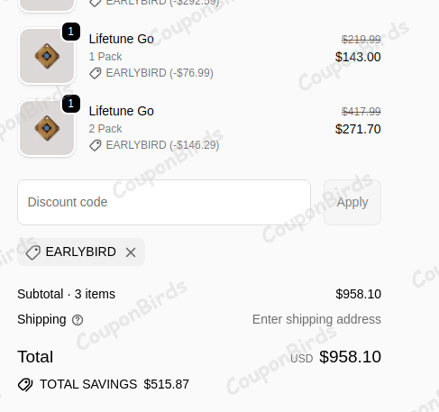 35% airestech Promo Code Verification Screenshot