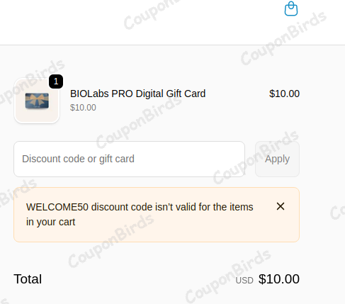50% Red Barn USA Promo Code Verification Screenshot