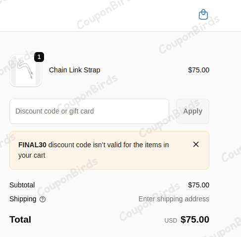 30% Abby Alley Promo Code Verification Screenshot