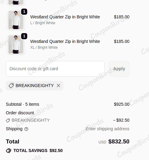 $20 REDVANLY Promo Code Verification Screenshot