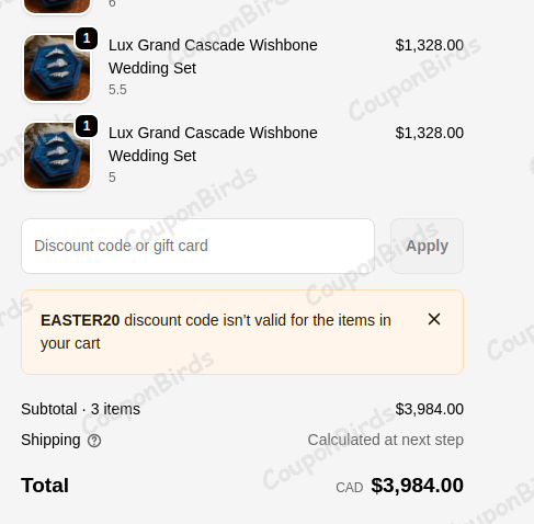 20% Antler Rings Promo Code Verification Screenshot