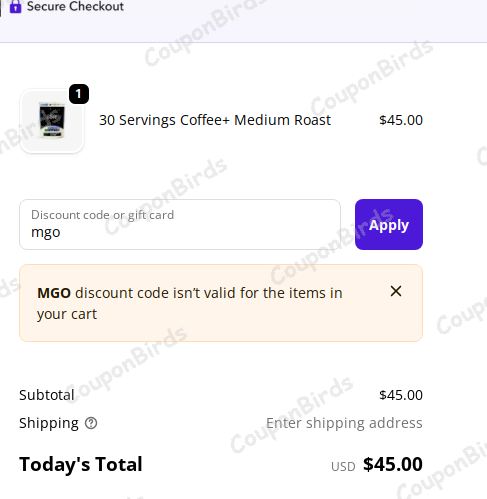 30% Everyday Dose Promo Code Verification Screenshot