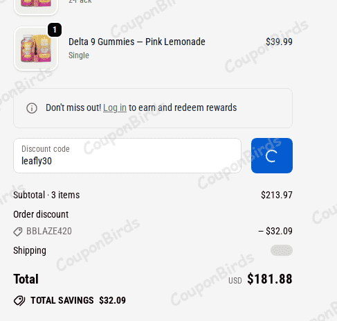 30% Moonwlkr Promo Code Verification Screenshot