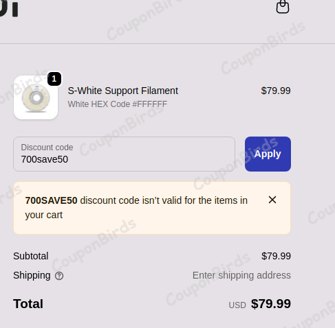 $30 QIDI Tech Promo Code Verification Screenshot