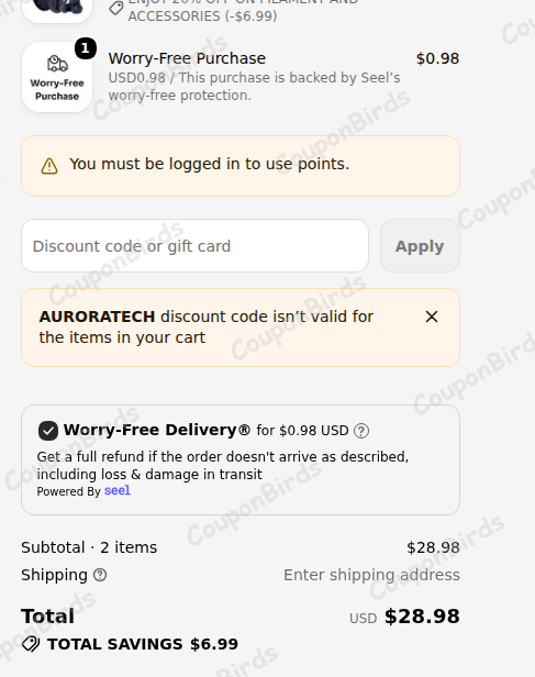 CODE Flashforge 3D Printer Promo Code Verification Screenshot