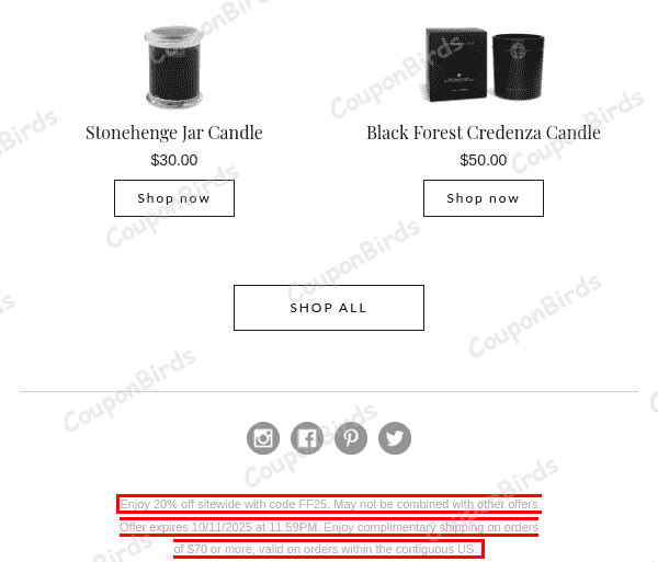 20% Archipelago Promo Code Verification Screenshot