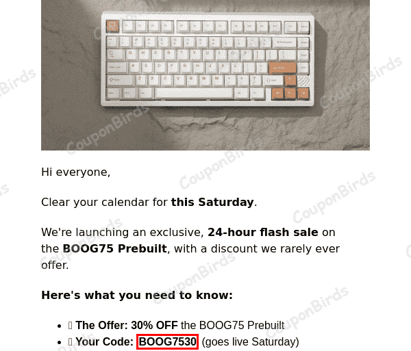 30% Meletrix Promo Code Verification Screenshot