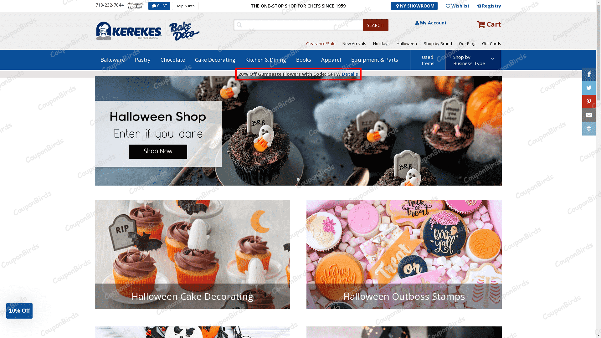 20% BakeDeco Promo Code Verification Screenshot