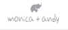 Monica + Andy logo