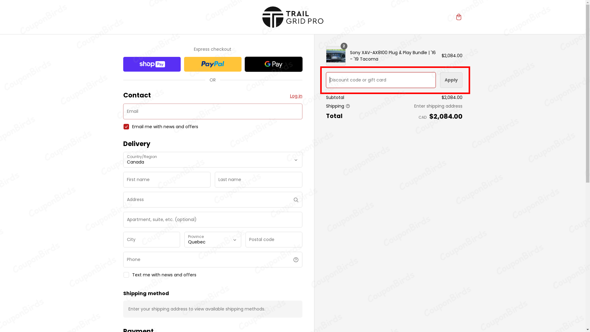 How to Redeem Trail Grid Pro Coupon Code
