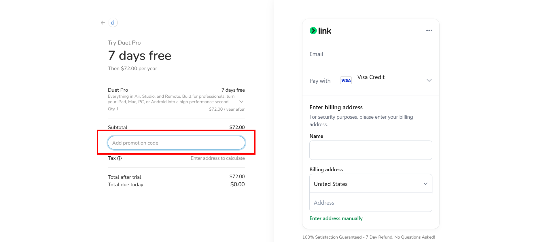 How to Redeem Duet Display Coupon Code